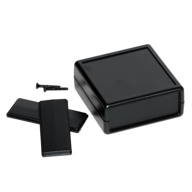 1593KBK-BULK BOX ABS BLACK 2.65"L X 2.61"W