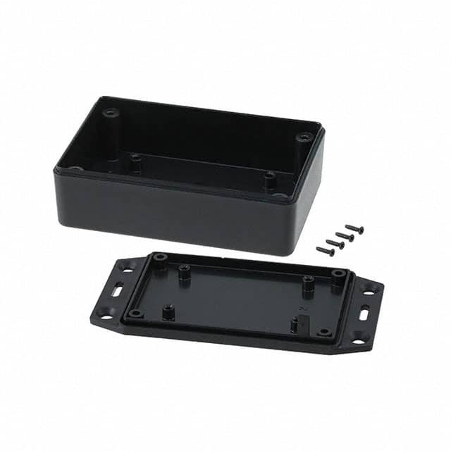 1591XXMSFLBK BOX PLAS BLK 3.395"L X 2.246"W