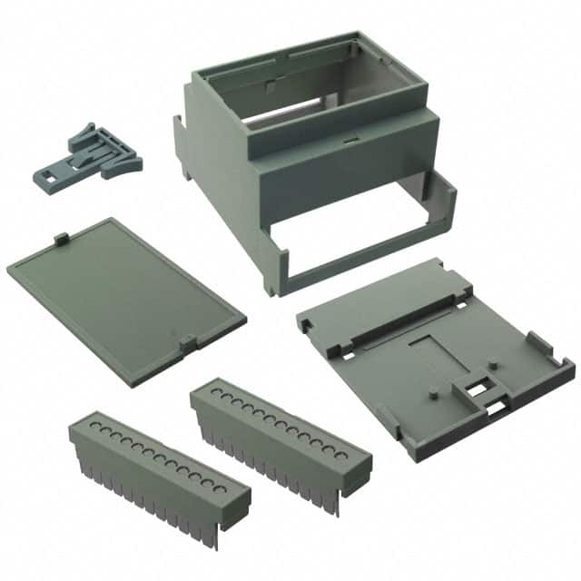 DMB-4772 BOX ABS GRAY 2.795"L X 3.551"W