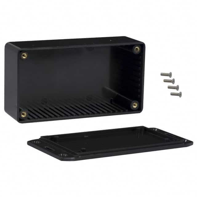 1591CFLBK BOX ABS BLACK 4.724"L X 2.559"W