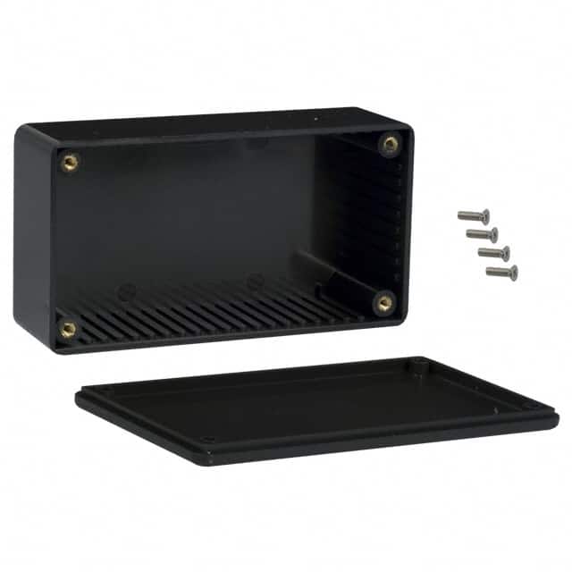 1591CBK BOX ABS BLACK 4.724"L X 2.559"W