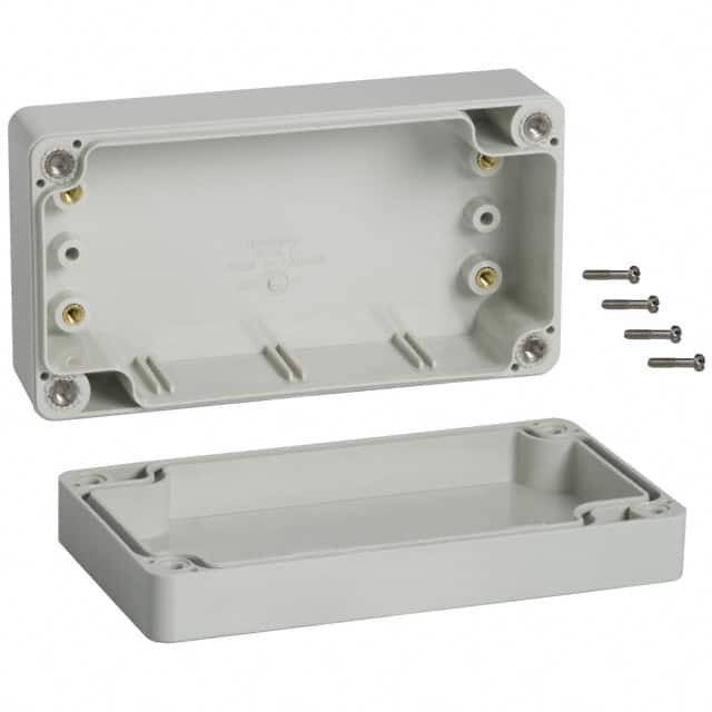 1554CGY BOX ABS GRAY 4.724"L X 2.559"W