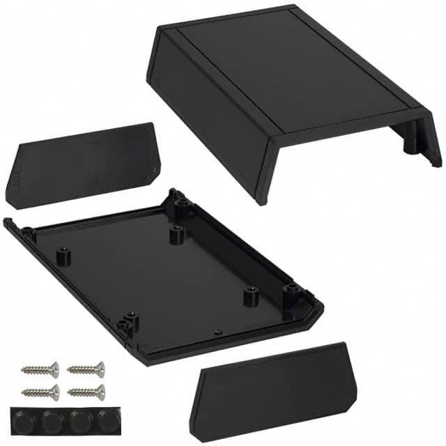 A27,BK BOX ABS BLACK 5.310"L X 3.350"W