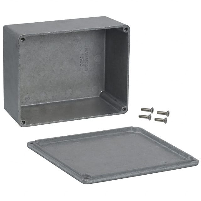 1590C BOX ALUM UNPTD 4.705"L X 3.701"W