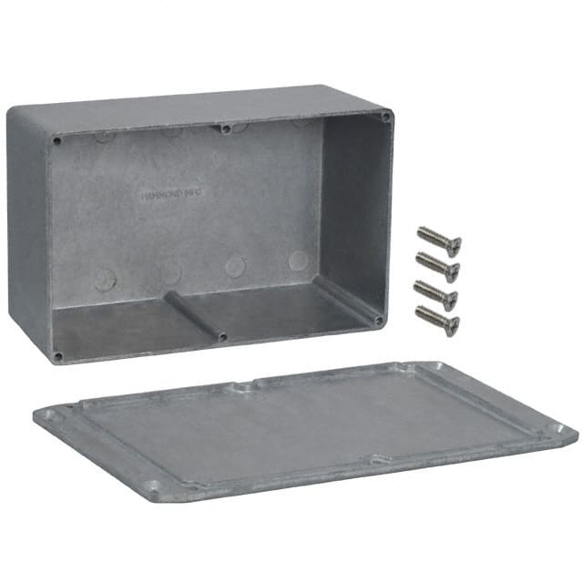 1590EFL BOX ALUM UNPTD 7.402"L X 4.724"W
