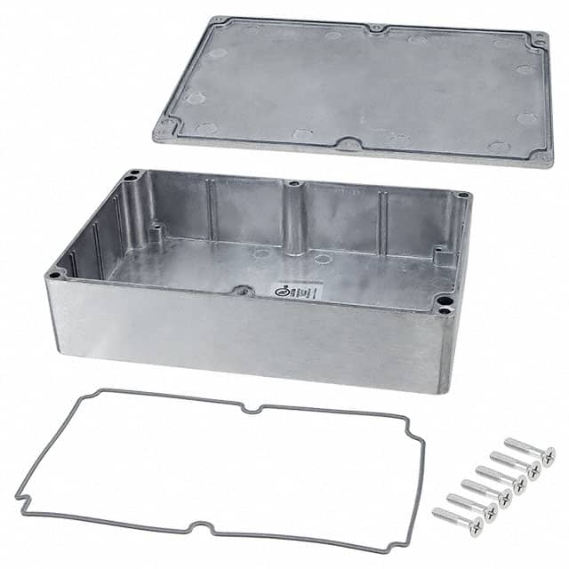 AN-1307-A BOX ALUM NAT 8.764"L X 5.758"W