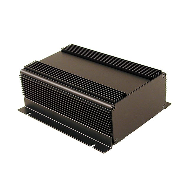 1455NHD1601BK BOX ALUM BLACK 6.299"L X 4.370"W