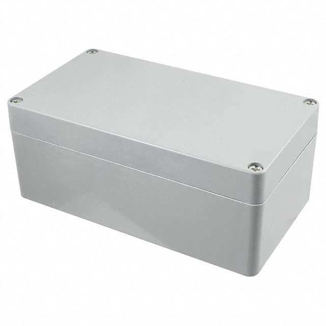 021222090 BOX FIBERGLASS GRY 8.66"LX4.72"W