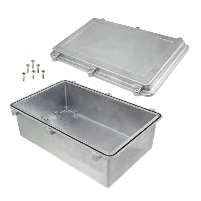 ANS-3811 BOX ALUM NAT 10.787"L X 6.811"W
