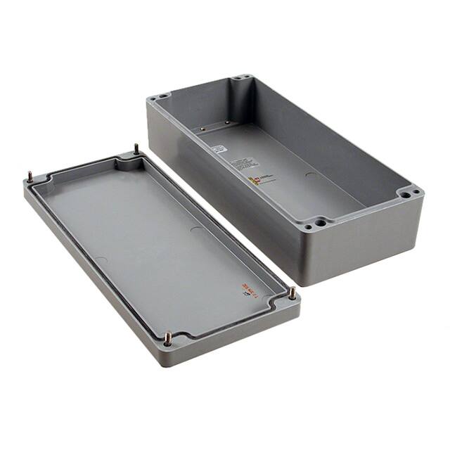 1590ZGRP163 BOX FIBERGLS 14.173"L X 6.299"W