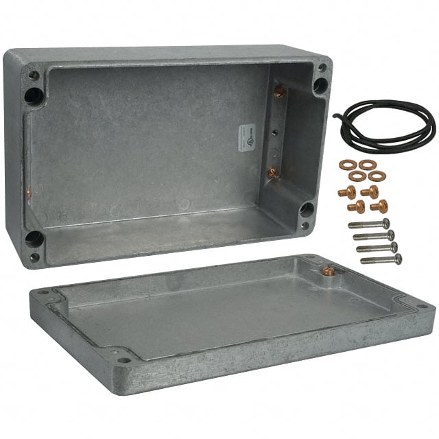 1590Z162 BOX ALUM UNPTD 10.236"L X 6.3"W