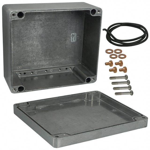 1590Z231 BOX ALUM UNPTD 7.874"L X 9.055"W