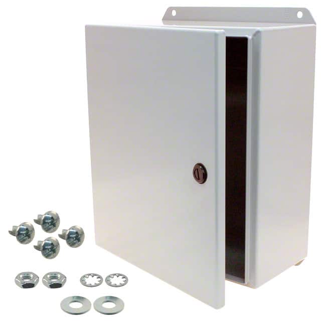 EJ12105 BOX STEEL GRAY 12"L X 10"W
