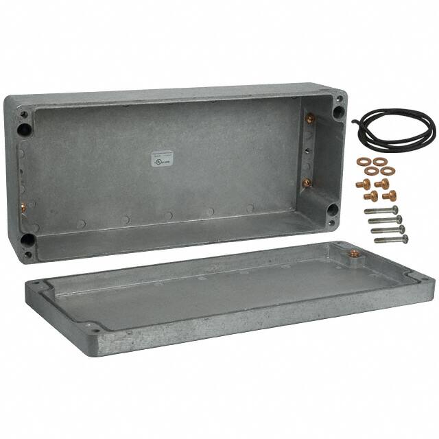 1590Z166 BOX ALUM UNPTD 14.17"L X 6.28"W