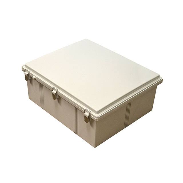 PTQ-11080 BOX PLAS GRY 25.252"L X 20.866"W