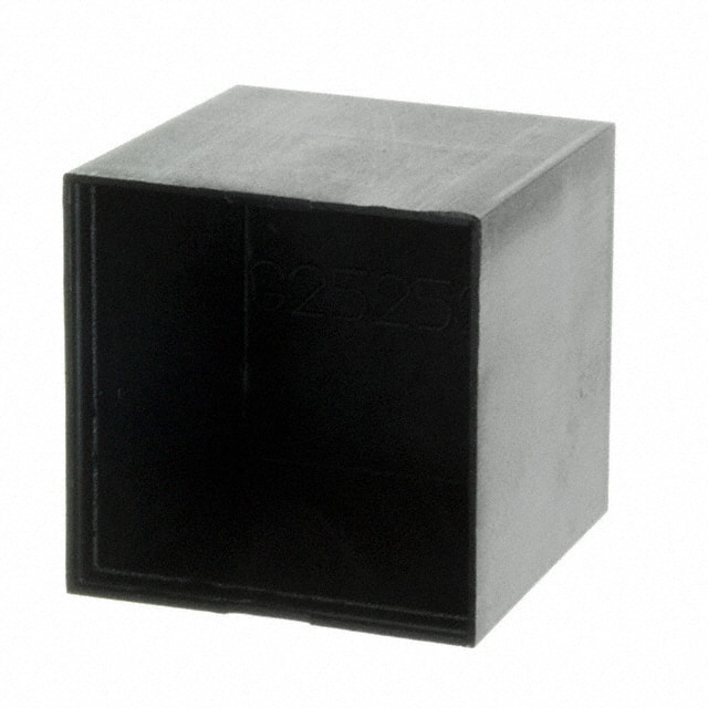 PB-1562 BOX ABS BLACK 0.950"L X 0.950"W