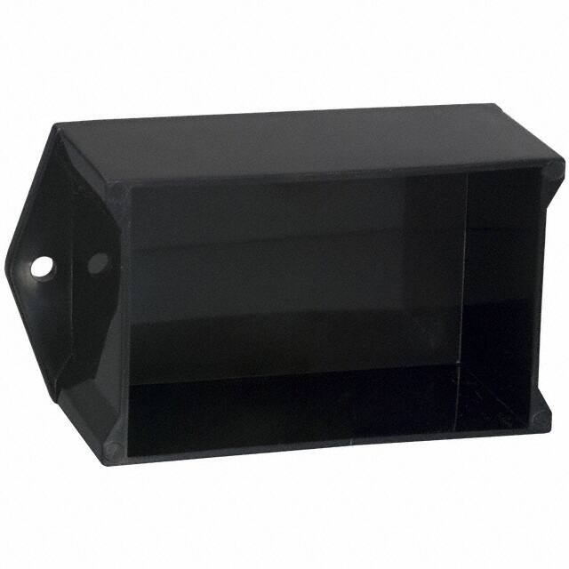 PB-1559-BF BOX ABS BLACK 3"L X 2"W