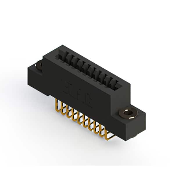 392-010-558-103 CONN EDGE SINGLE FML 10POS 0.100