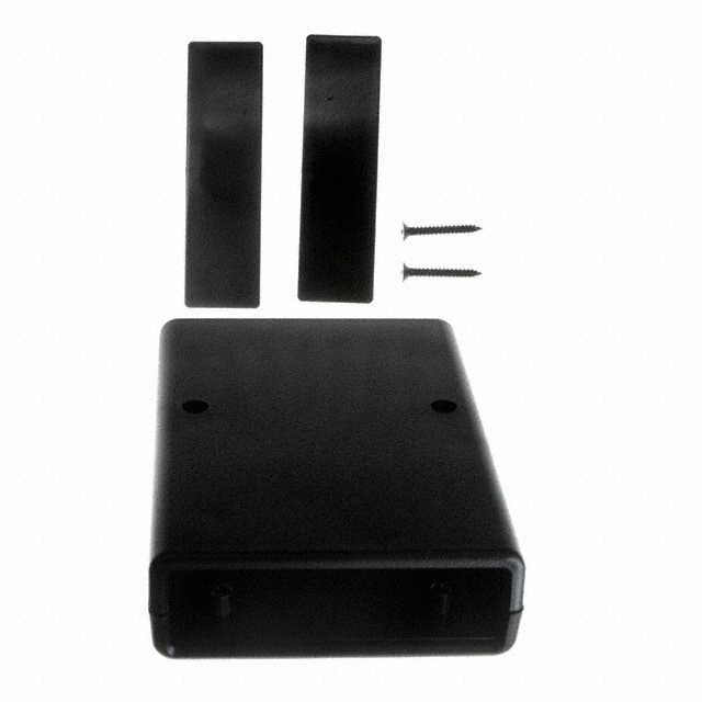 HP-3652-B BOX ABS BLACK 4.380"L X 2.953"W
