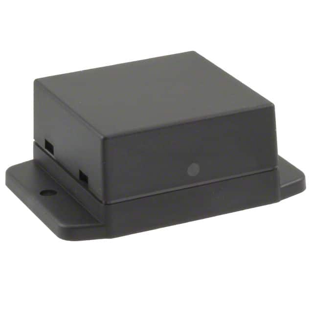 CU-18422-B BOX ABS BLACK 1.972"L X 2.024"W