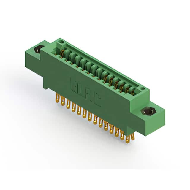 345-028-555-807 CONN EDGE DUAL FMALE 28POS 0.100