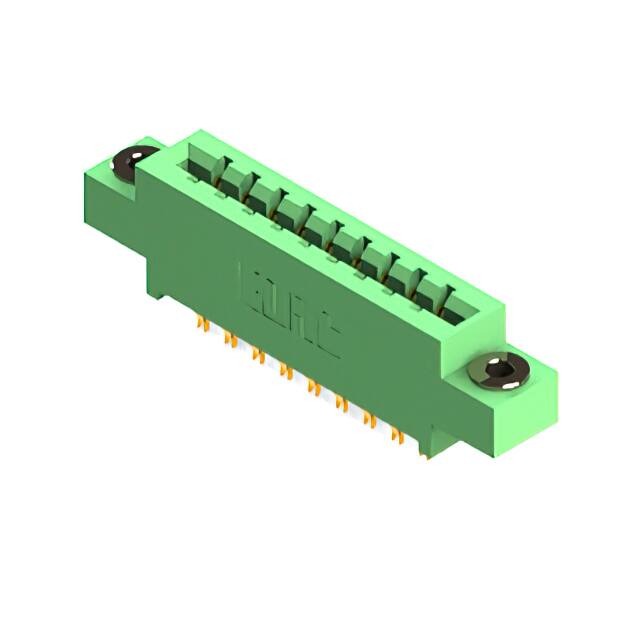 337-018-555-803 CONN EDGE DUAL FMALE 18POS 0.156