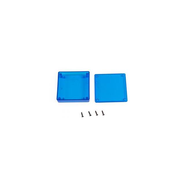 1551XTBU BOX ABS TRN BLUE 3.15"L X 3.15"W