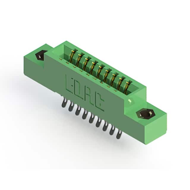 341-018-555-207 CONN EDGE DUAL FMALE 18POS 0.100