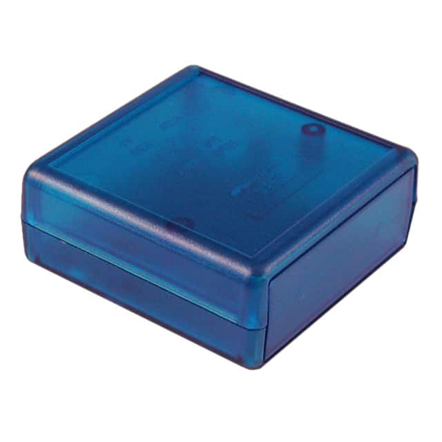 1593KTBU BOX ABS TRN BLUE 2.65"L X 2.61"W