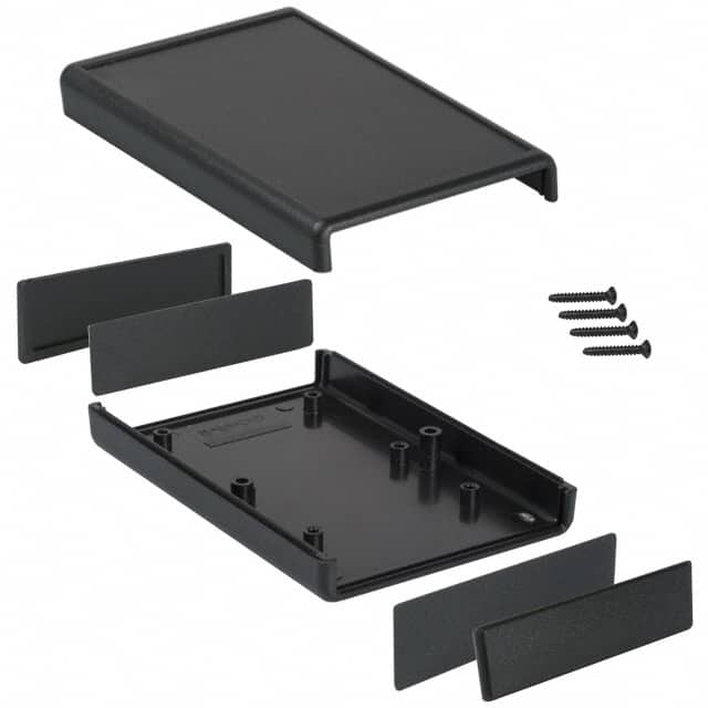 1593NBK BOX ABS BLACK 4.380"L X 2.953"W