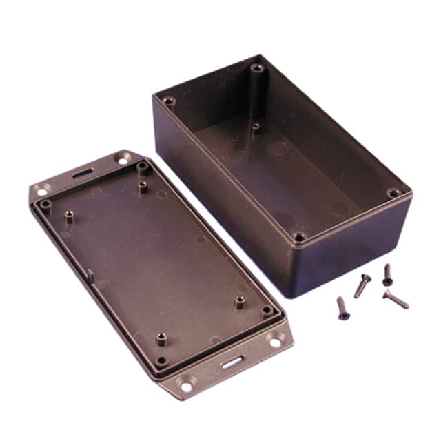 1591XXCSFLBK BOX PLAS BLK 4.781"L X 2.636"W