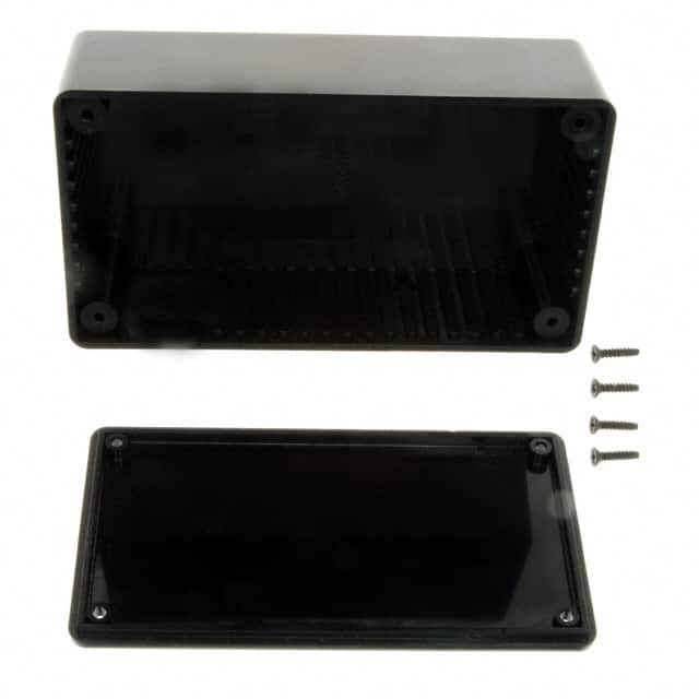 1591CSBK BOX PLAS BLK 4.724"L X 2.559"W