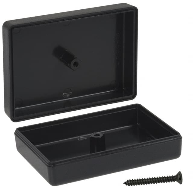 C6,BK BOX ABS BLACK 2.260"L X 1.610"W