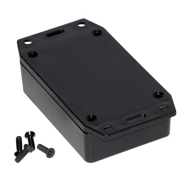 1591XXMFLBK BOX ABS BLACK 3.395"L X 2.246"W