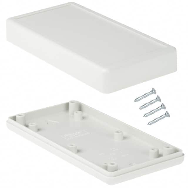 1599BSGY BOX PLAS GRAY 5.118"L X 2.559"W