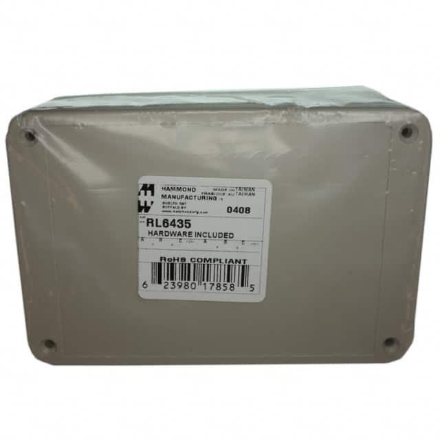 RL6435 BOX ABS GRAY 5.906"L X 3.937"W