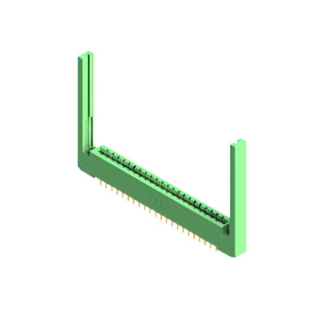 337-044-523-268 CONN EDGE DUAL FMALE 44POS 0.156