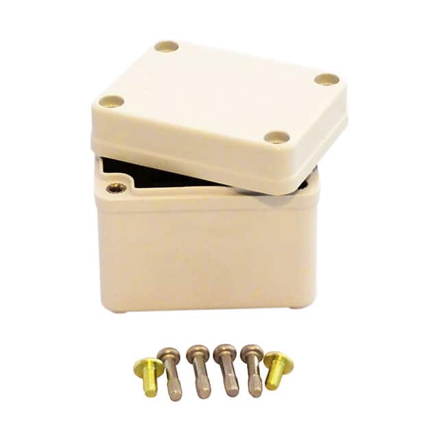 PTS-25301 BOX PLAS GRAY 2.559"L X 1.969"W