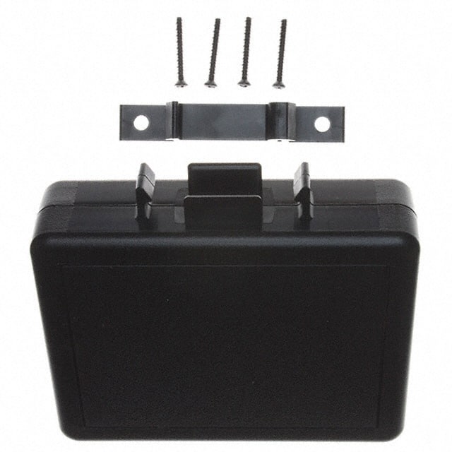 DPB-4760 BOX ABS BLACK 4.512"L X 3.508"W