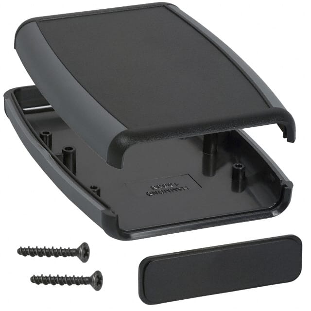 1553BBK BOX ABS BLACK 4.615"L X 3.109"W