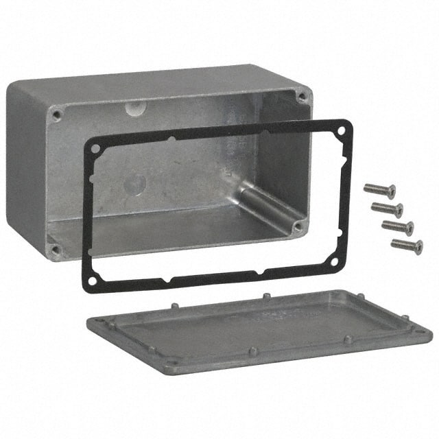 CN-5704 BOX ALUM NAT 4.512"L X 2.504"W
