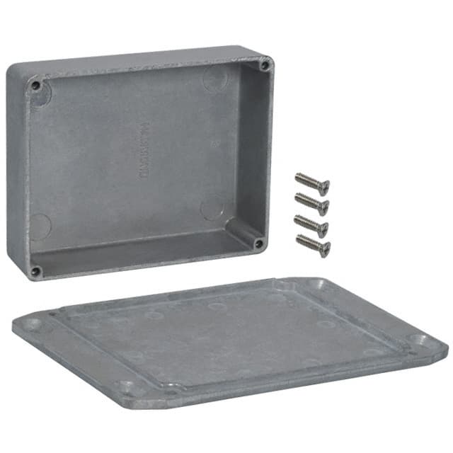 1590BBFL BOX ALUM UNPTD 4.705"L X 3.701"W