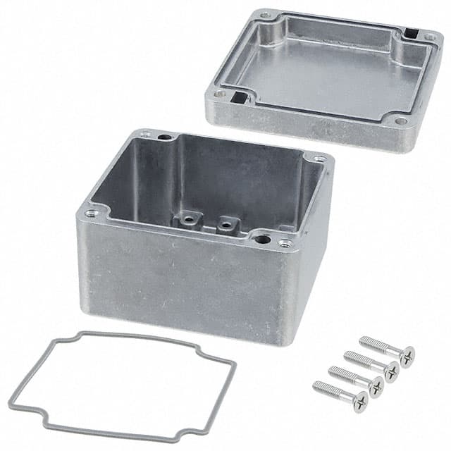 AN-1319-A BOX ALUM NAT 3.130"L X 2.930"W