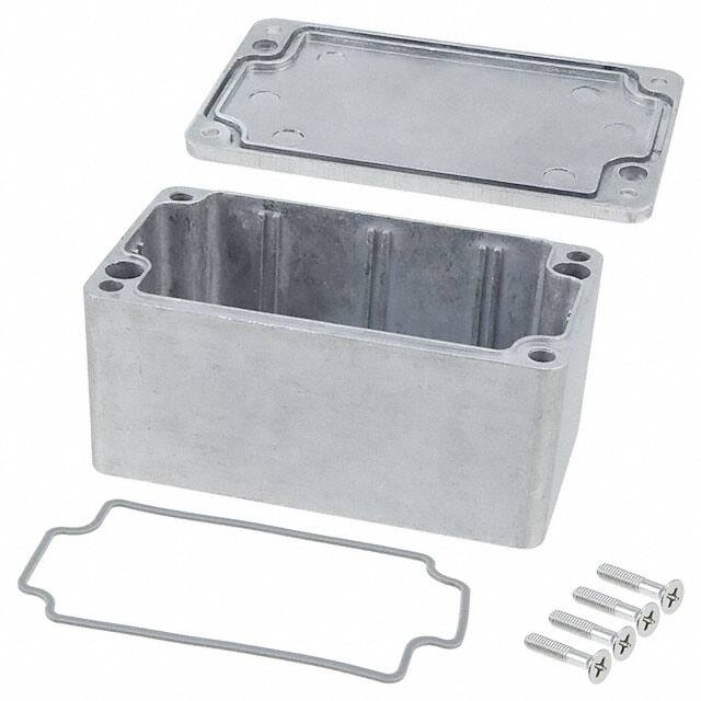 AN-1303-A BOX ALUM NAT 4.545"L X 2.578"W