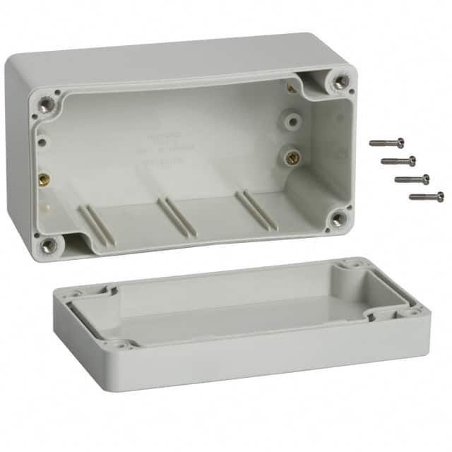 1554DGY BOX ABS GRAY 4.724"L X 2.559"W
