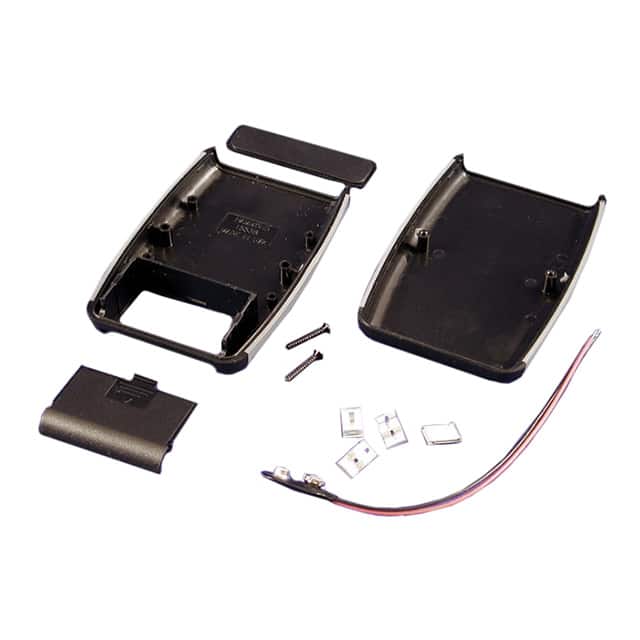 1553BBKBAT BOX ABS BLACK 4.615"L X 3.109"W