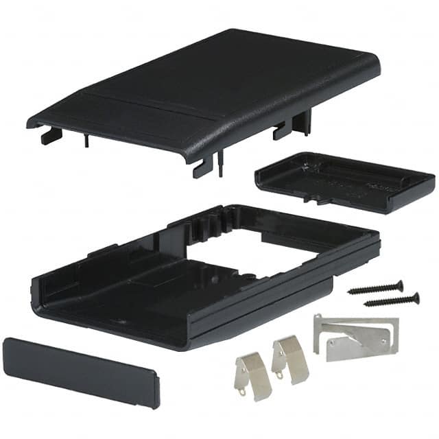 M6IND,BK BOX ABS BLACK 4.150"L X 2.400"W