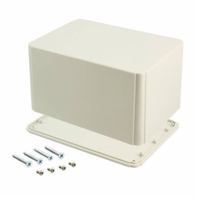 RL6585 BOX ABS GRAY 6.890"L X 4.921"W