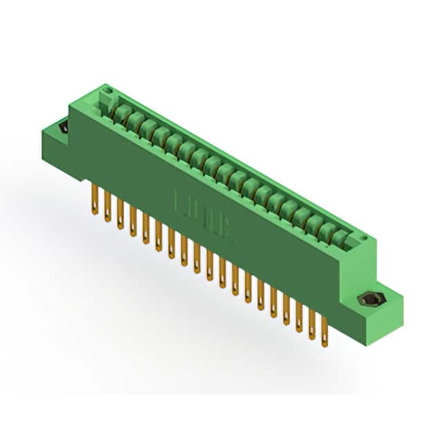346-038-500-207 CONN EDGE DUAL FMALE 38POS 0.125