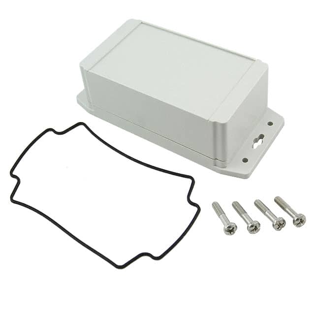 1555JF42GY BOX ABS GRAY 6.297"L X 3.574"W